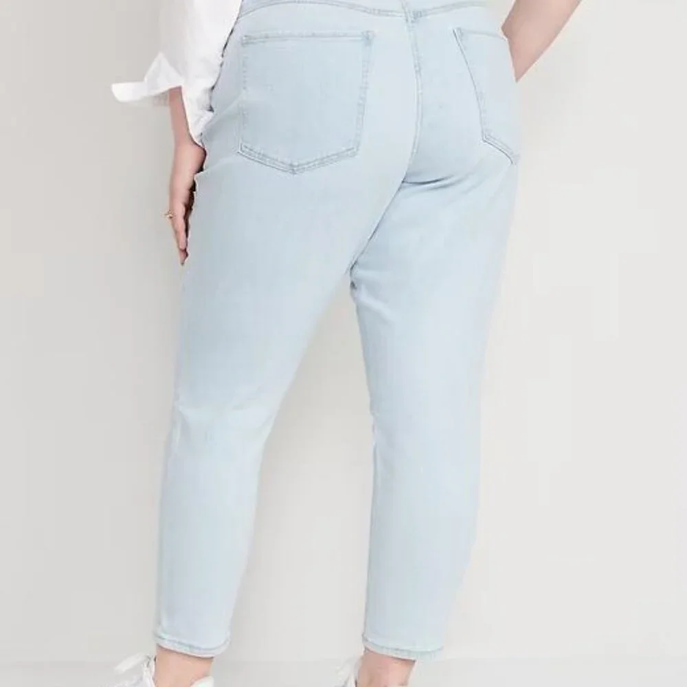 NWT Old Navy Curvy High-Waisted OG Straight Ankle Jeans - Picture 10 of 10